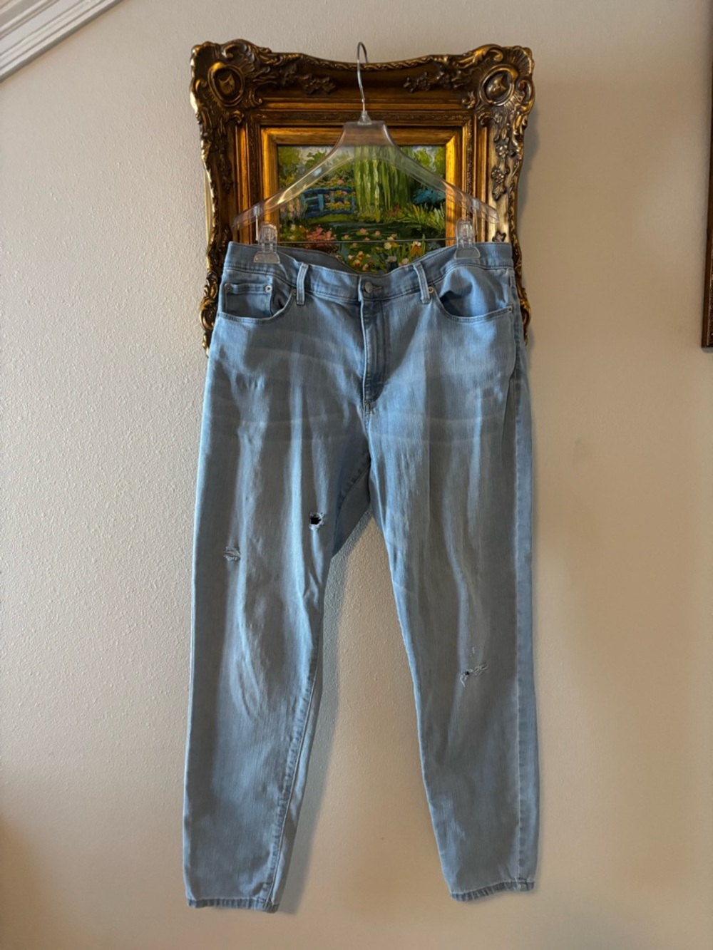 Banana Republic Light Blue Sculpt Skinny Jeans